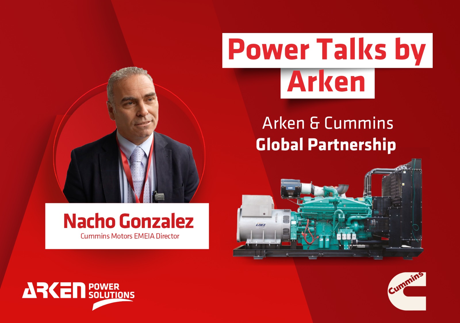 Power Talks by Arken - Nacho Gonzalez, Executive Director of Cummins Motors
