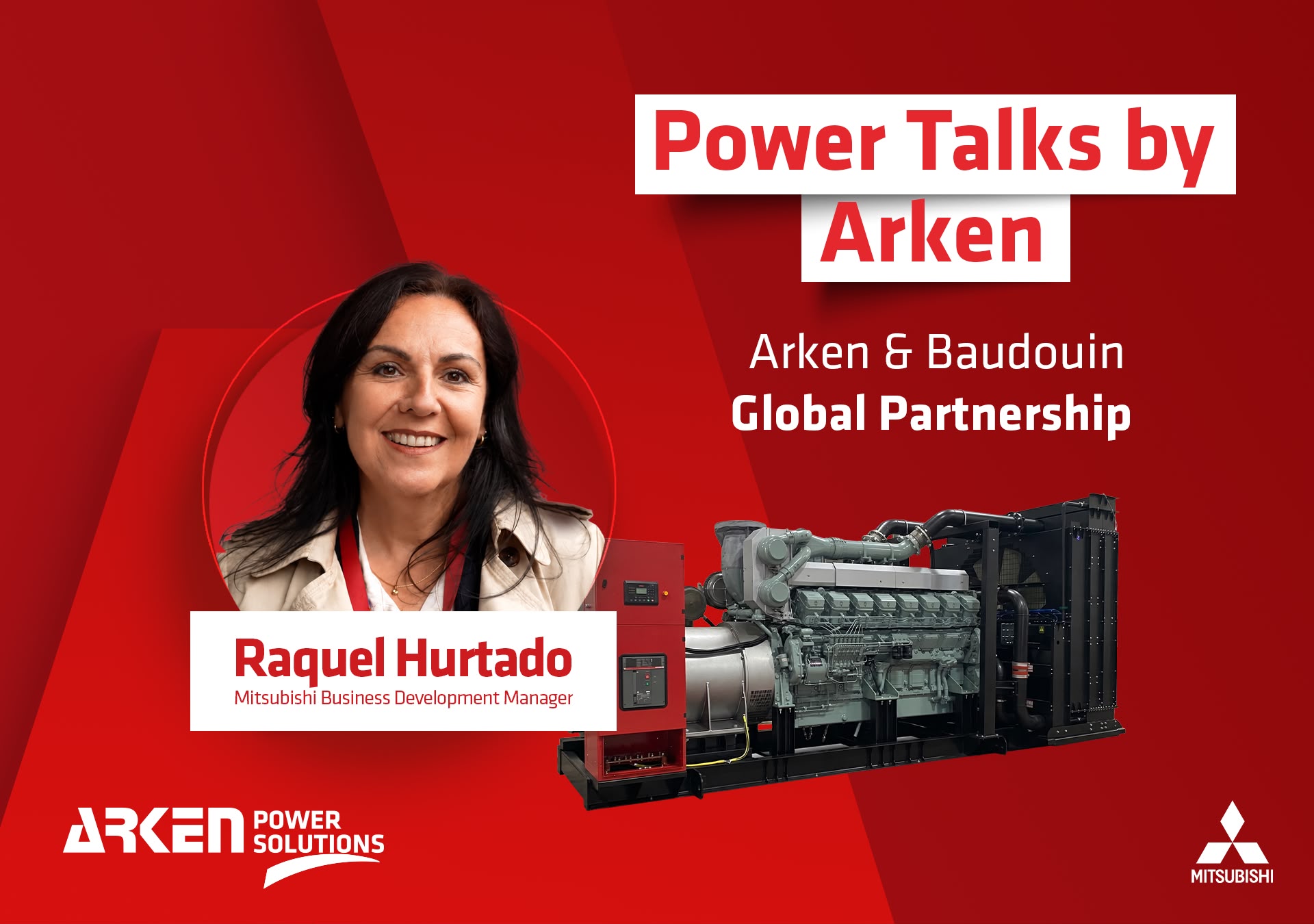 Power Talks by Arken - Raquel Hurtado, Mitsubishi Business Development Manager