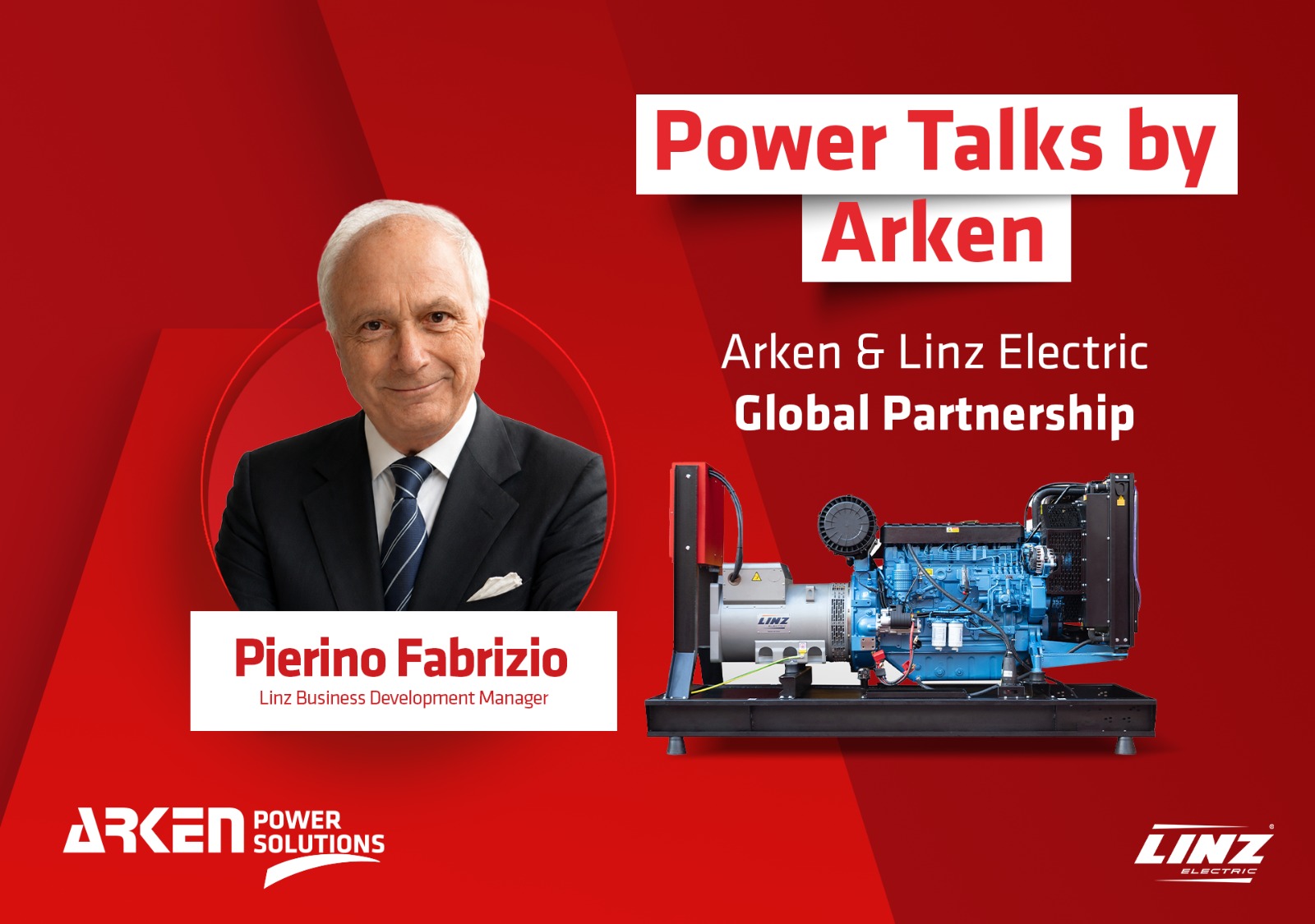  Power Talks by Arken - Pierino Fabrizio, Business Development Manager at Linz Electric