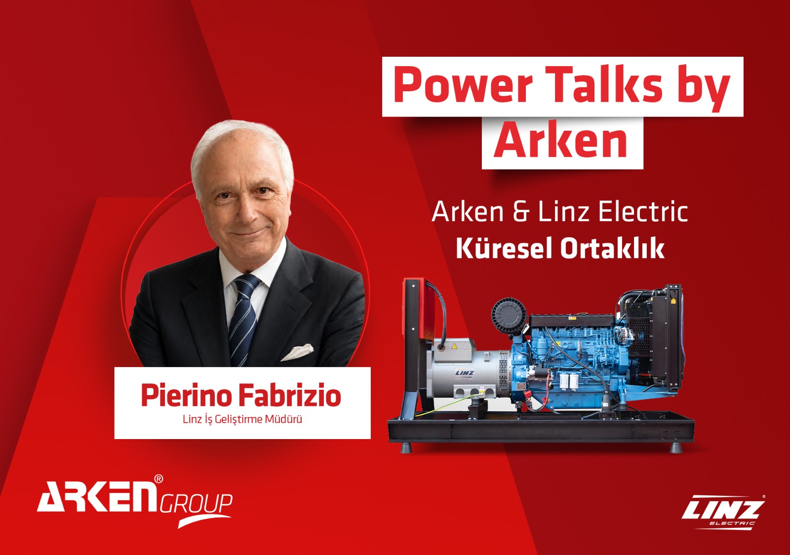  Power Talks by Arken - Pierino Fabrizio, Business Development Manager at Linz Electric