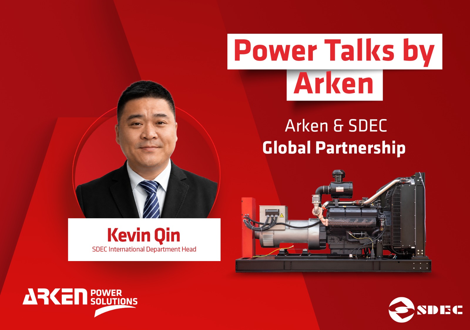 Power Talks by Arken - Kevin Qin, International Department Head at SDEC